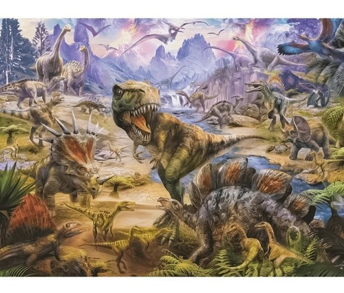 Rompecabezas Dinosaurios P/niños 300 Pzas Xxl Ravensburger