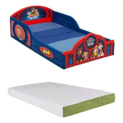 Cama Infantil 2 En 1 Play Area Paw Patrol Con Colchon | Envío gratis