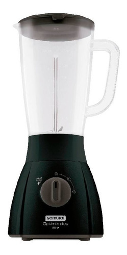 Licuadora Samurai Optimix Plus Negra 2l 500w Color Negro