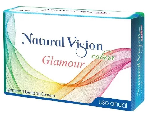 Lentes De Contacto Natural Vision Anual Glamour 