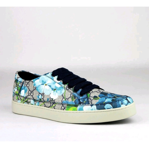 Tenis Gucci Supreme Gg Canvas Bloom Print Hombre