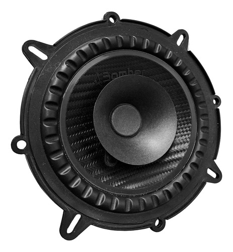 Parlante Bomber 5 Pulgadas Cono Dual Por Unidad 40 W Rms Color Negro