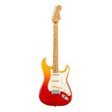 Guitarra Eléctrica Fender Player Plus Stratocaster De Aliso Tequila Sunrise Poliéster Con Diapasón De Arce