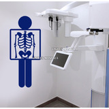 Vinil Decorativo Consultorio Radiología/radiografía Medicina