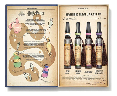 Kit Harry Potter Labial Gloss Pociones Magic Elixir Sheglam