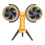 Ventilador De Camping Recargable Ventilador Oscilante Eléctr