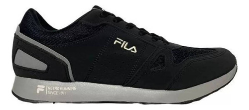 Tênis Fila Classic Runner Color Preto/grafite - Adulto 44 Br