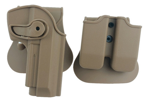 Funda Beretta 92  96 92fs M9 Holster + Porta Cargador Doble 