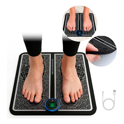 Masajeador Electroestimulante De Pies 7 modos y 9 niveles Relajante Acupuntura Color Negro Slim Company | MercadoLibre