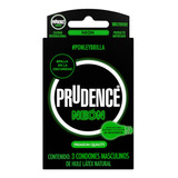 Condones De Látex Prudence Especialidad Neon 3 Condones