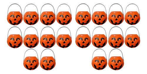 Caramelera Calabaza Led Golosinas Halloween X20 -cienfuegos-