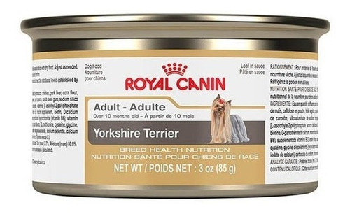 Royal Canin Yorkshire Lata 85g