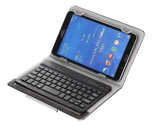 Capa Capa Com Teclado Bluetooth Para Tablet 7'-8' Universal