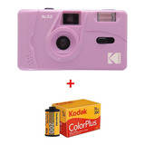 Cámara Kodak M35 Púrpura Añadir 1 Unidad Película Colorp
