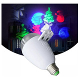 Foco Proyector Led Rgb Con Figuras De Navidad 3 Cartuchos