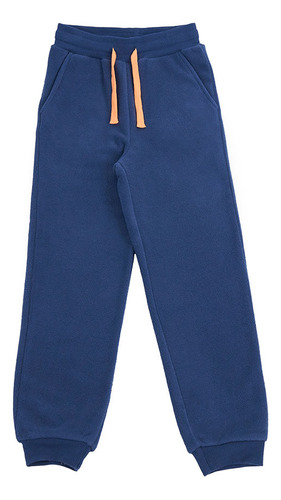 Pantalón De Buzo Niño Kids Polar Azul Corona