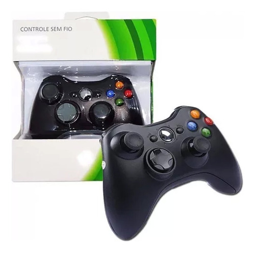 Controle Sem Fio Para Xbox 360 Wireless Joystick 100% Novo! 