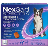 Nexgard Spectra Cães De 15,1 A 30kg Caixa Lacrada Original