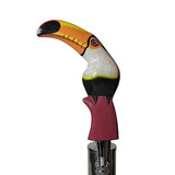 Tocador De Cerveza De Toucan De Madera Handle Sports Bar