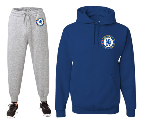 Conjunto Buzo + Pantalón Jogging De Friza - Chelsea Premier