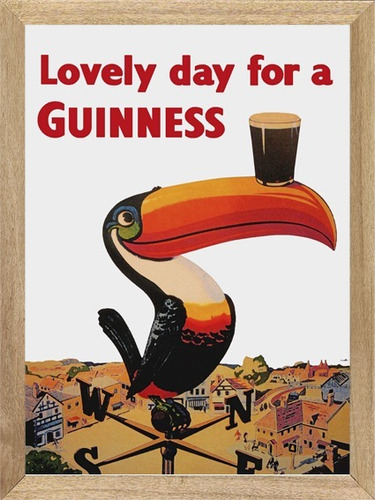 Guinness Cerveza Cuadros Carteles Posters Publicidad   X501