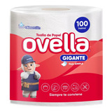 Toalla De Papel Ovella Gigante 100 Mt Hoja Simple