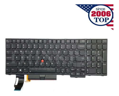 New Genuine Us Backlit Keyboard For Lenovo Thinkpad E580 Aab