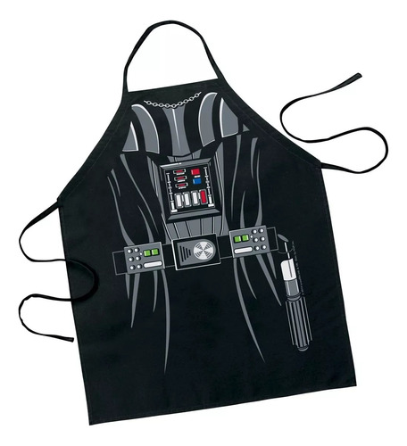 Delantal Cocina Negro Star Wars  Modelo Darth Vader 