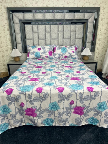 Juego De Sabanas Cama Doble 30cm - Estampados