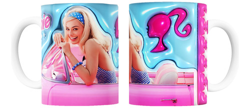 Taza Plastica Personalizada Barbie 2023 Nro24 Pack 12