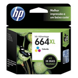 Cartucho Hp 664xl Original Colorido