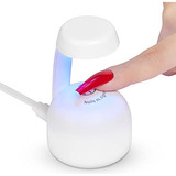 Lampara Led Mini Para Secado De Uñas Led Sensor Inteligente