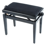 Banqueta Para Piano Ajustable Pb010bk - Quiklok