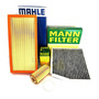 Kit De 3 Filtros Para Audi A6 2.7 Tdi - Mann / Mahle Genuine Audi A6