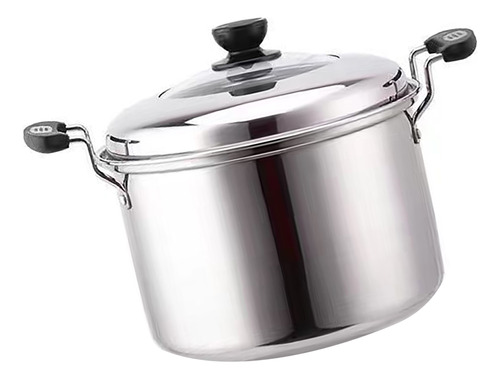 Olla De Sopa Stockpot De Acero Inoxidable 304, 4 Litros