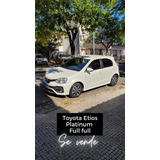 Toyota Etios Platinum 5p 2018 T/automática