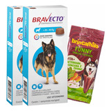 Bravecto Antipulgas Carrapatos Combo 2un Cães De 20a40kg