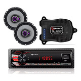 Pioneer 6 Pol Falantes + Rádio Automotivo + Módulo Tl500 