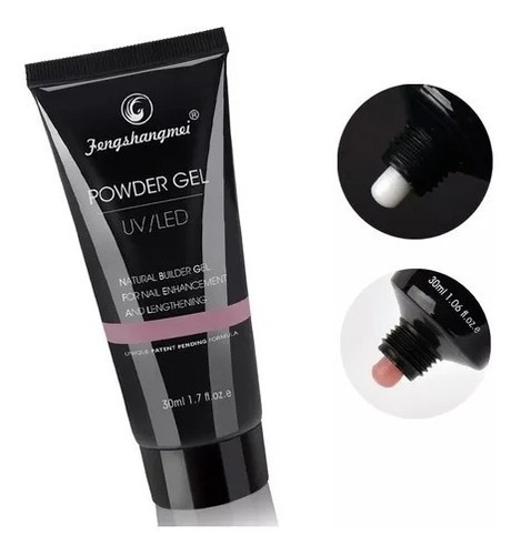  Polygel Powder Gel Uv/led Fengshangmei X 30ml Esculpidas