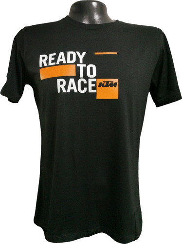 Camiseta 100% Algodón Premium Ktm Moto Gp