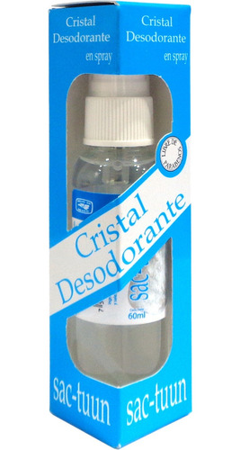 Cristal Desodorante Natural Spray Mn 100% Original Sac-tuun