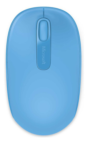 Mouse Sem Fio Microsoft  Mobile Souris Wireless Mobile 1850 Ciano
