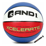 And1 Xcelerate Rubber Basketball (inflated) Or (deflated W-p