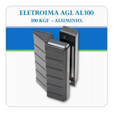 Fechadura Eletroímã Magnética Agl Al-300 300kgf De Atraque