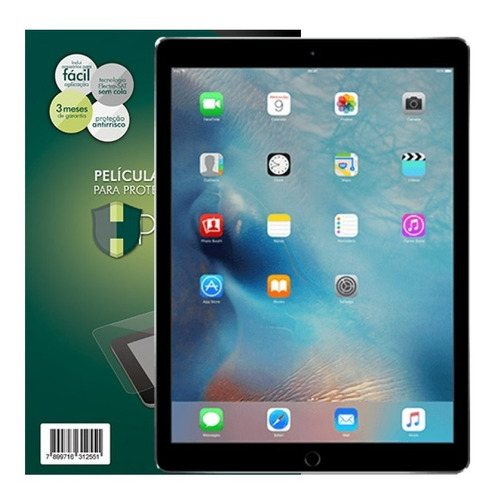 Película Protetora Para iPad Pro 12,9 Plastico Comum Fosca