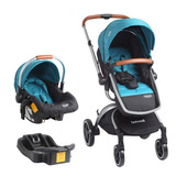 Coche Travel System F8006 Verde