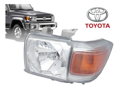 Faro Izquierdo Toyota Machito / Land Cruiser Fj70 2010 Al 17 Foto 4