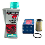 Aceite Motorex Power Synt 10w50 + Filtro Aceite  + Oring