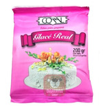 Polvo Para Glace Coral Real 200gr Reposteria Postre Belgrano