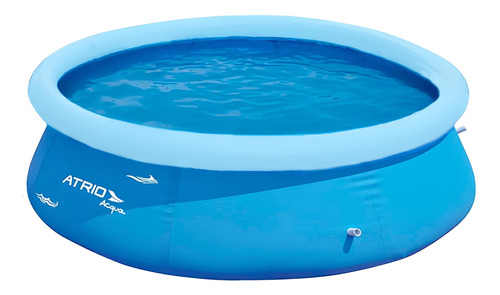 Piscina Inflável Redondo Atrio Es304 2500l Azul Caixa